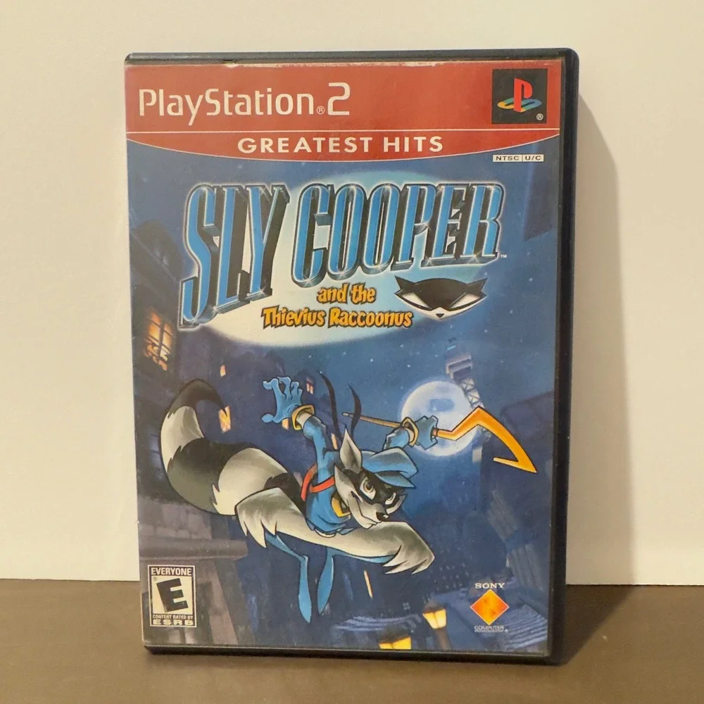 Sony Sly Cooper and the Thievius Raccoonus PS2 Greatest Hits Video Game